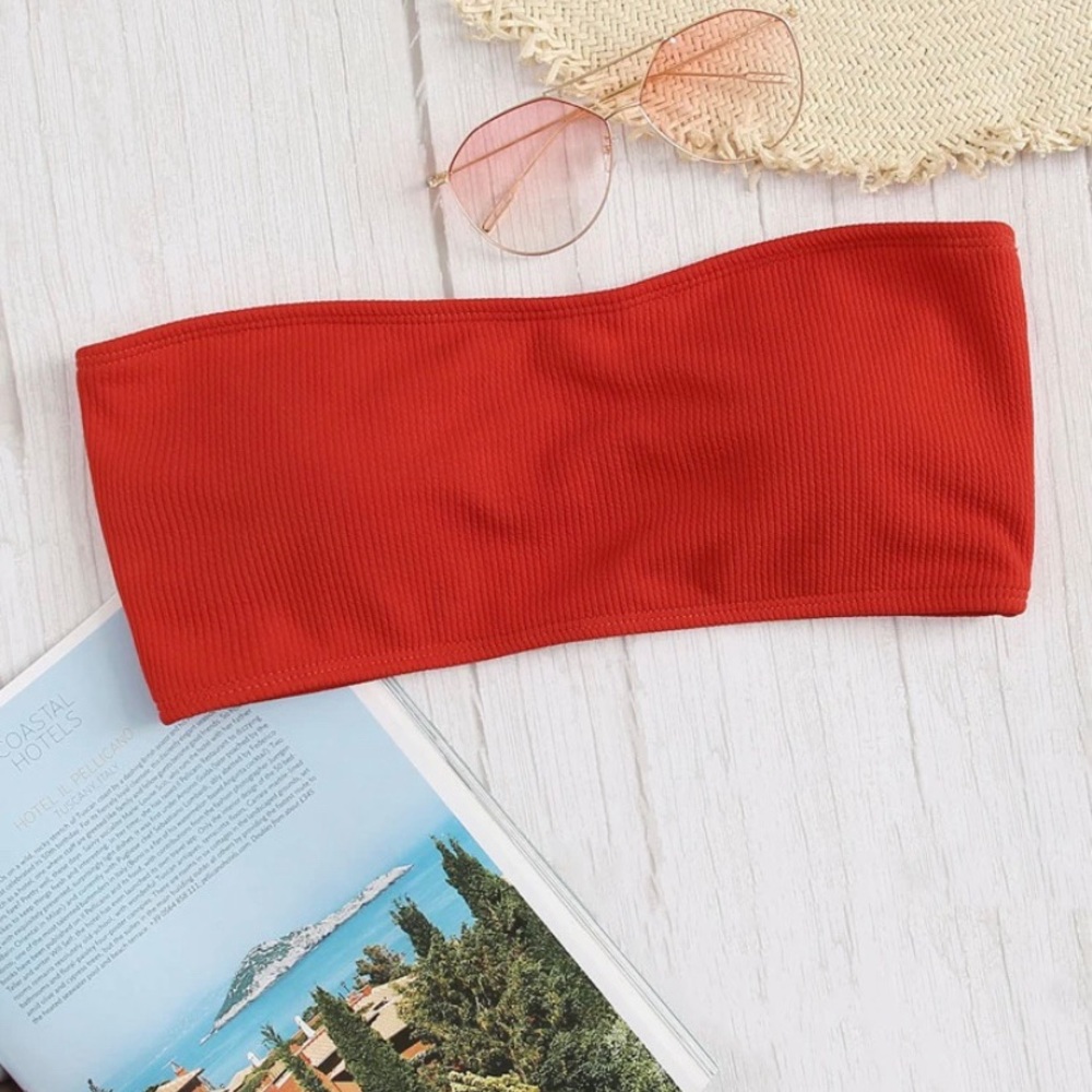 bikini tube top🤍